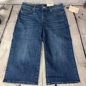 NYDJ wide leg pedal crop capri size 8 . Thought different itemNWT perfect